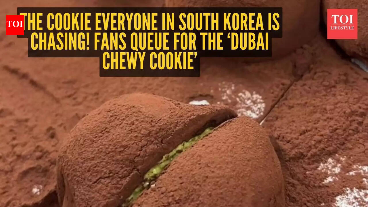 The Cookie Everyone in South Korea Is Chasing! Fans Queue for the ‘Dubai Chewy Cookie’