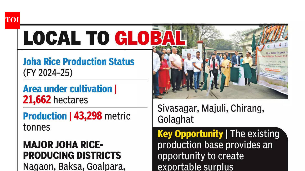 Assam’s GI-tagged Joha rice finds takers in Italy &amp; UK