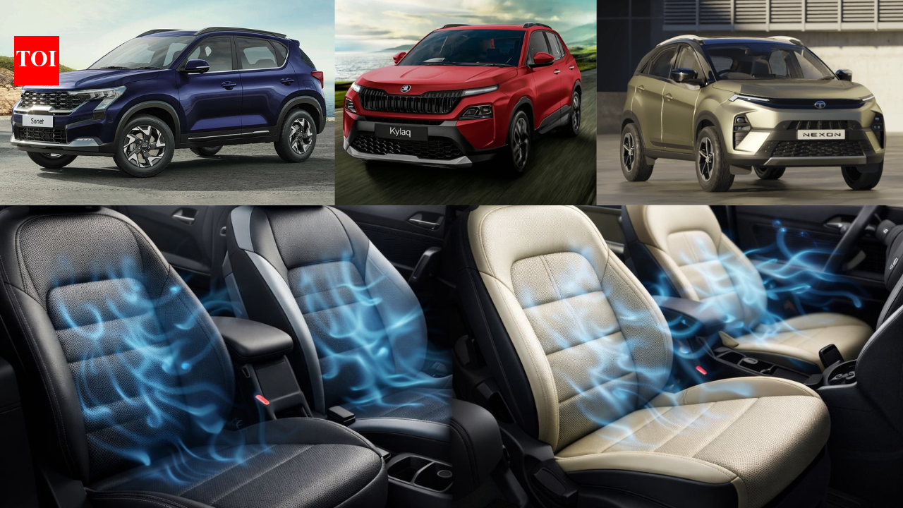 Cars, SUVs with ventilated seats under Rs 12 lakh: Tata Nexon, Kylaq and more