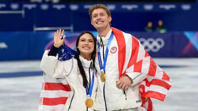Madison Chock and Evan Bates shut down retirement rumors after Winter Olympics silver but their World Championships withdrawal raises questions