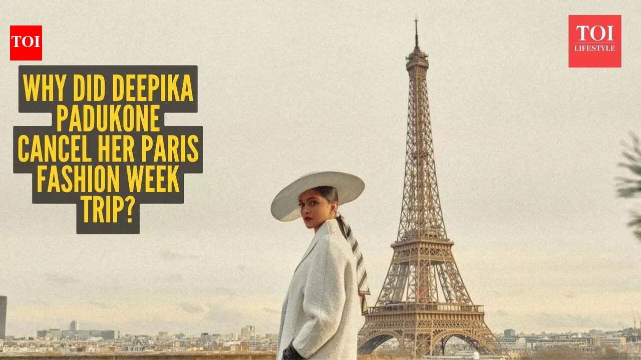 Deepika Padukone pulled out of Paris Fashion Week at the last minute; here's what happened