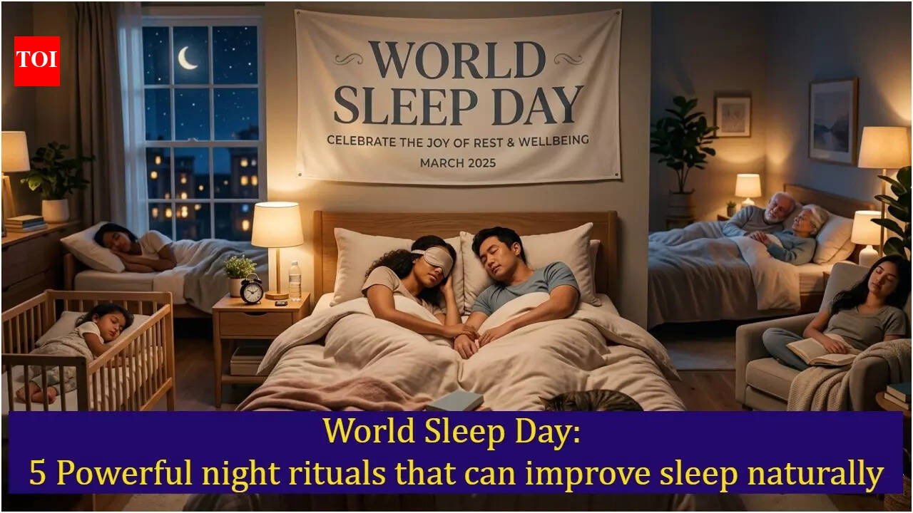 World Sleep Day: 5 Powerful night rituals that can improve sleep naturally