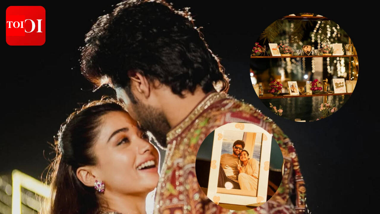 Vijay Deverakonda and Rashmika Mandanna’s UNSEEN PICS surface as wedding organizers share moments from mehendi festivities