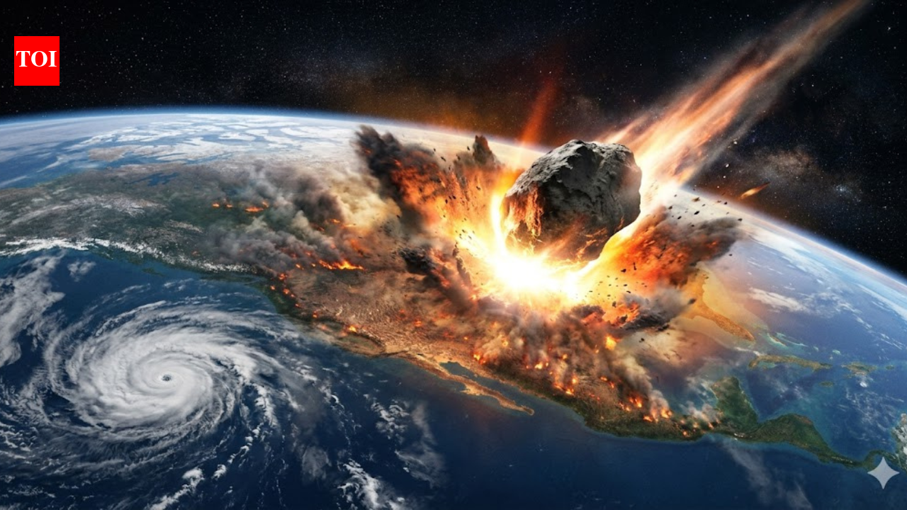 A football-field-size asteroid hit the North Sea and sent a 330-foot tsunami racing across Europe