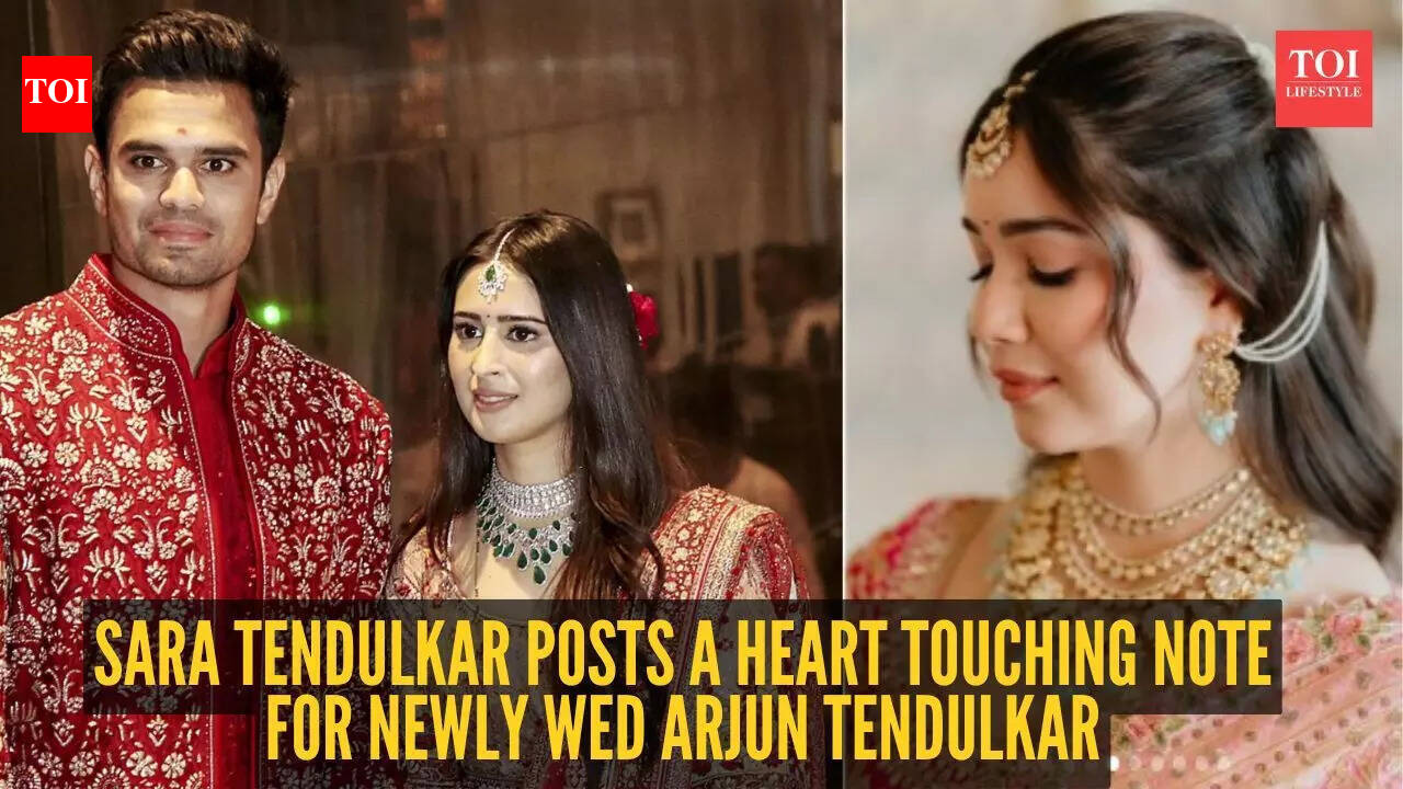 Sara Tendulkar: “My baby brother now belongs to Saaniya Chandhok”: Sara Tendulkar posts a heart touching note for newly wed Arjun Tendulkar