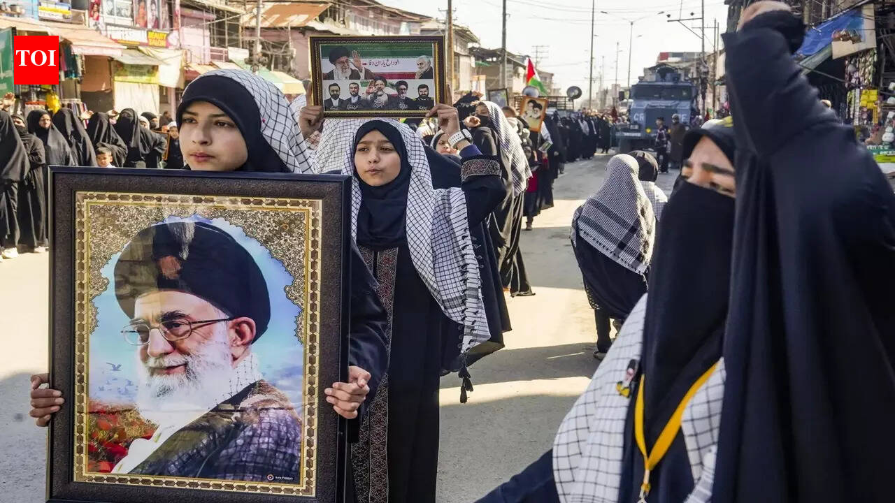 Slogans against US, Israel echo in Kashmir Valley amid Iran strike fallout; curbs imposed