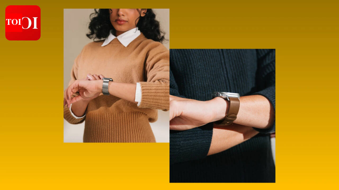 DailyObjects Link Steel and Ellipse Leather Apple Watch Bands nail the balance between form and function