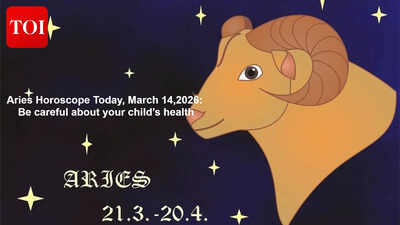 Aries Horoscope Today, March 14,2026: Be careful about your child’s health