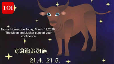 Taurus Horoscope Today, March 14,2026: The Moon and Jupiter support your confidence