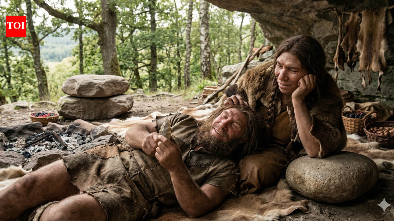 Kissing may be older than humans: Oxford scientists say it began 21 million years ago and Neanderthals did it too