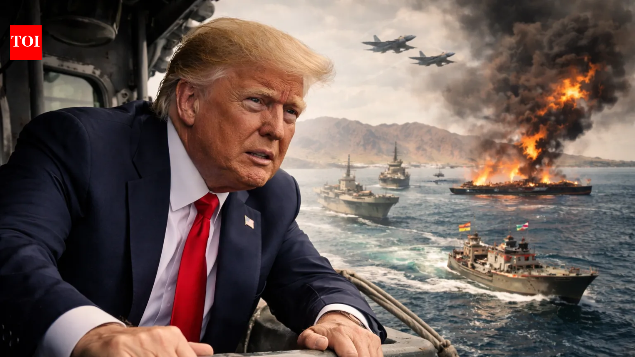 Hormuz miscalculation? Trump sideswiped by Iran's closure of Strait - The  Times of India