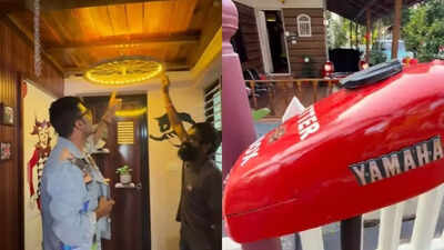 Step inside this unique Kerala home built with old car and bike parts; every automobile lover’s dream
