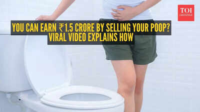 You can earn ₹1.5 crore by selling your poop? Viral video explains how