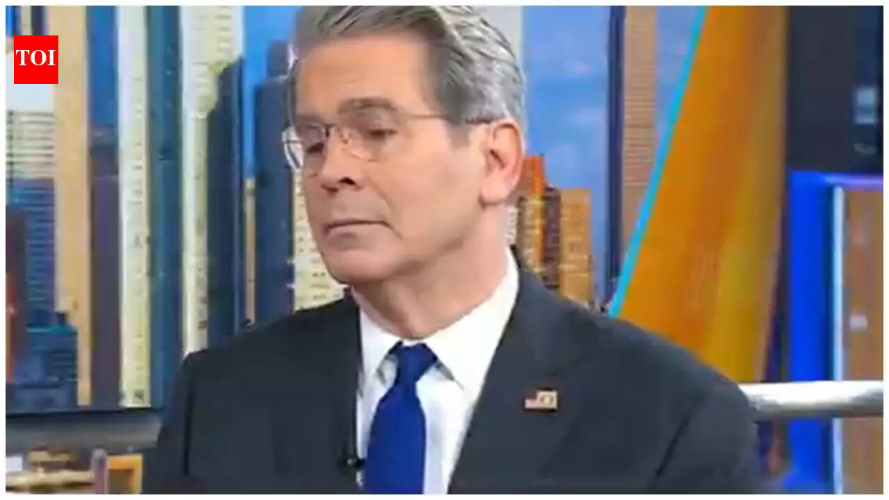 ‘The president wants you right away’: Treasury Secretary Scott Bessent pulled from live broadcast; viewers say his voice was ‘shaken’ — watch