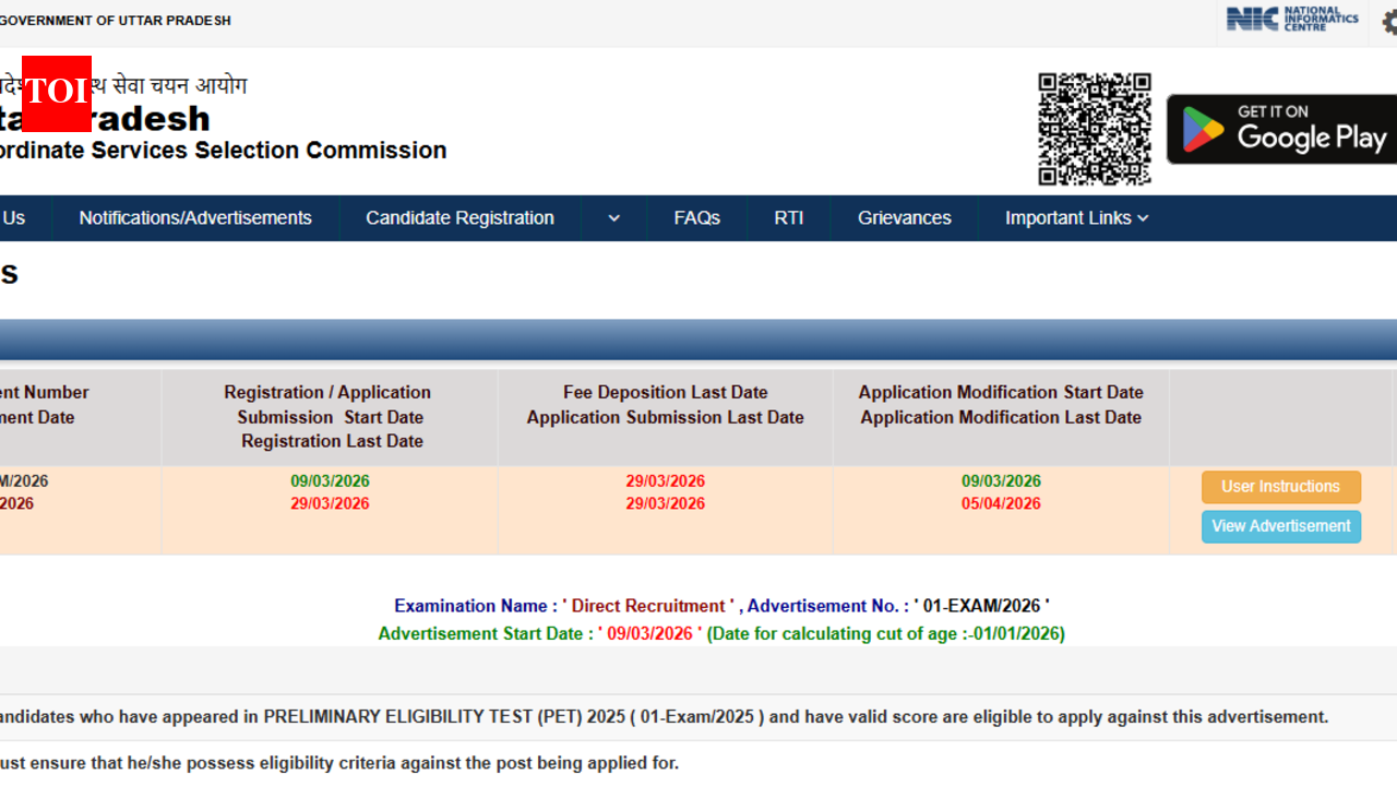 UPSSSC Pharmacist recruitment 2026: Registration window closes soon for 560 posts; direct link to apply here