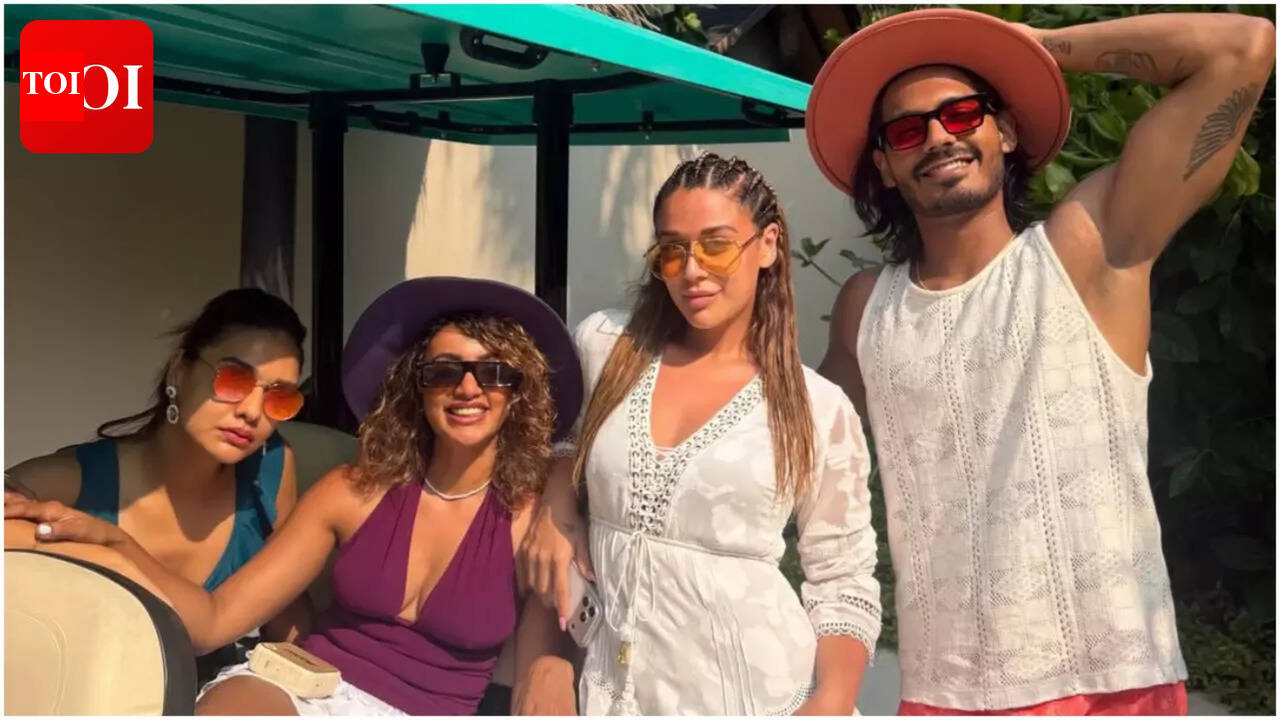 Exclusive - Digvijay Rathee holidays in Maldives with The 50 co-contestants Krishna Shroff, Divya Agarwal, Tejaswi Madivada; says 'It felt nice to just relax, and enjoy some peaceful moments by the beach'