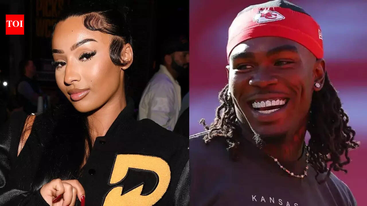 Rubi Rose cooks lamb chops for Rashee Rice in a viral video as the Chiefs receiver confirms their relationship
