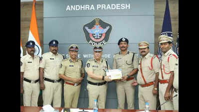 Three AP cops honoured with DGP Commendation Disc | Vijayawada News ...