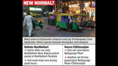 Commuters pay extra as autos run on ‘kata’ routes