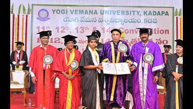 Yogi Vemana University Convocation: AP governor stresses universities’ role in Vikasit Bharat