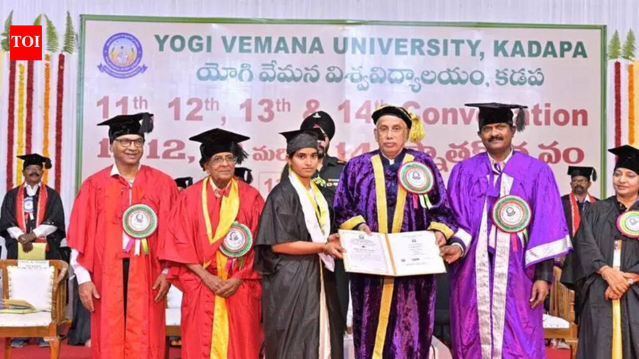 Yogi Vemana University Convocation: AP governor stresses universities’ role in Vikasit Bharat