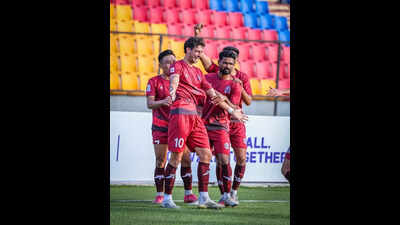 Injury-time goal by Amadou Soukouna helps Rajasthan United FC beat Namdhari 3-2 to earn season’s first win in Indian Football League