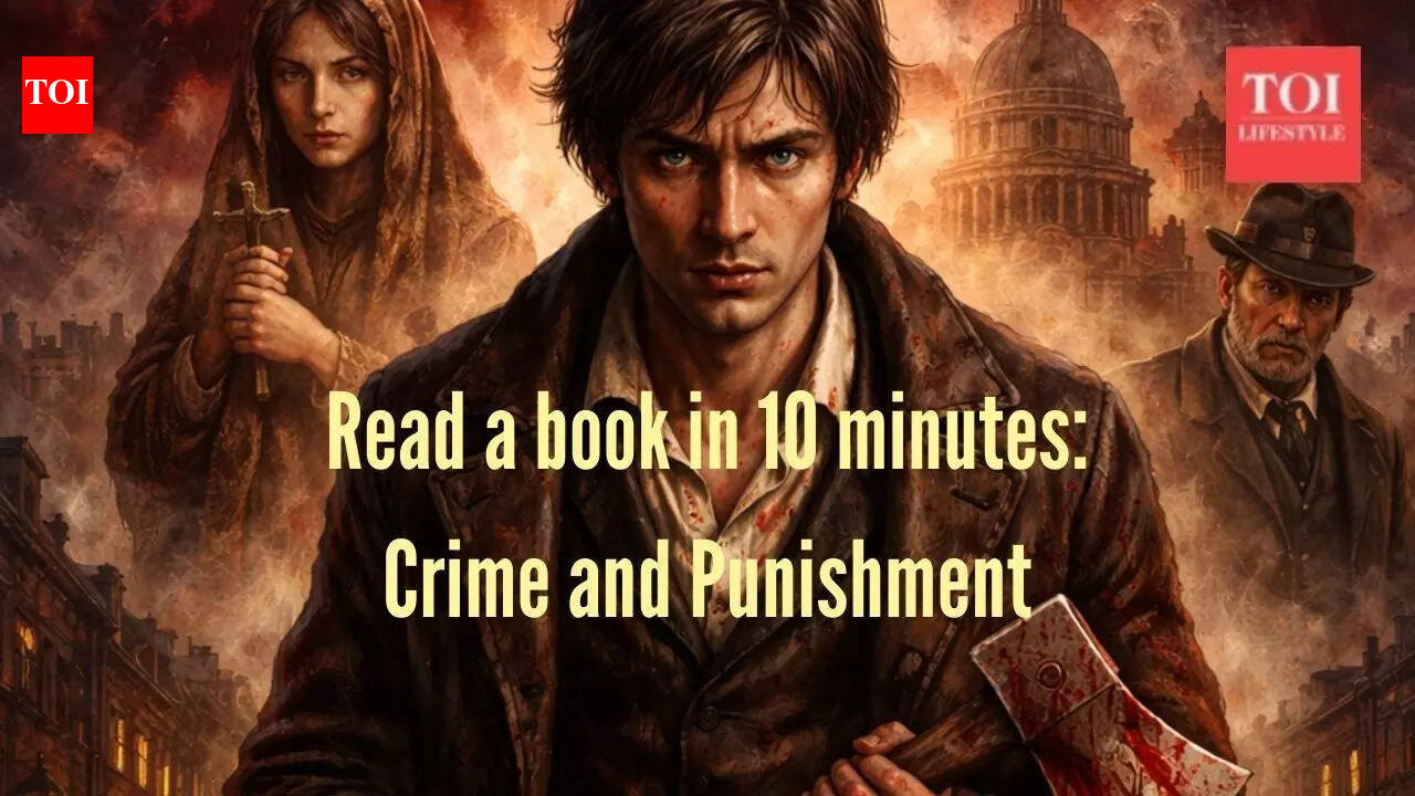 Read a book in 10 minutes: Crime and Punishment by Fyodor Dostoevsky and 5 quotes to remember for life