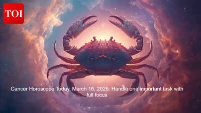 Cancer Horoscope Today, March 16, 2026: Handle one important task with full focus