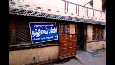 Bhoomi Pooja for new corporation school building