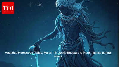 Aquarius Horoscope Today, March 16, 2026: Repeat the Moon mantra before sleep
