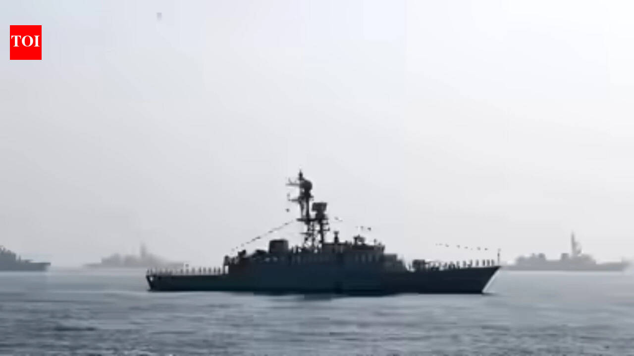 Stranded Iran navy ship crew fly out of Kochi