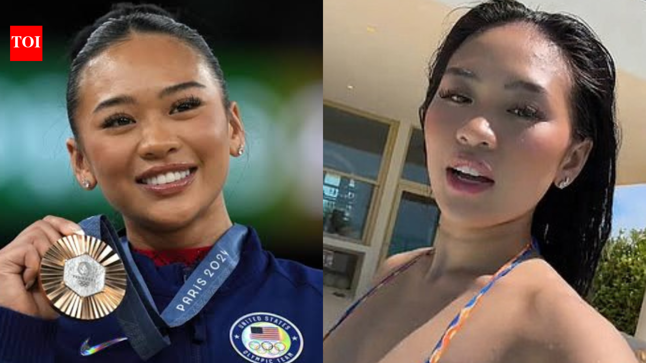 Suni Lee celebrates 23rd birthday with friends in Turks and Caicos as Olympic gymnast’s fun TikTok moments go viral