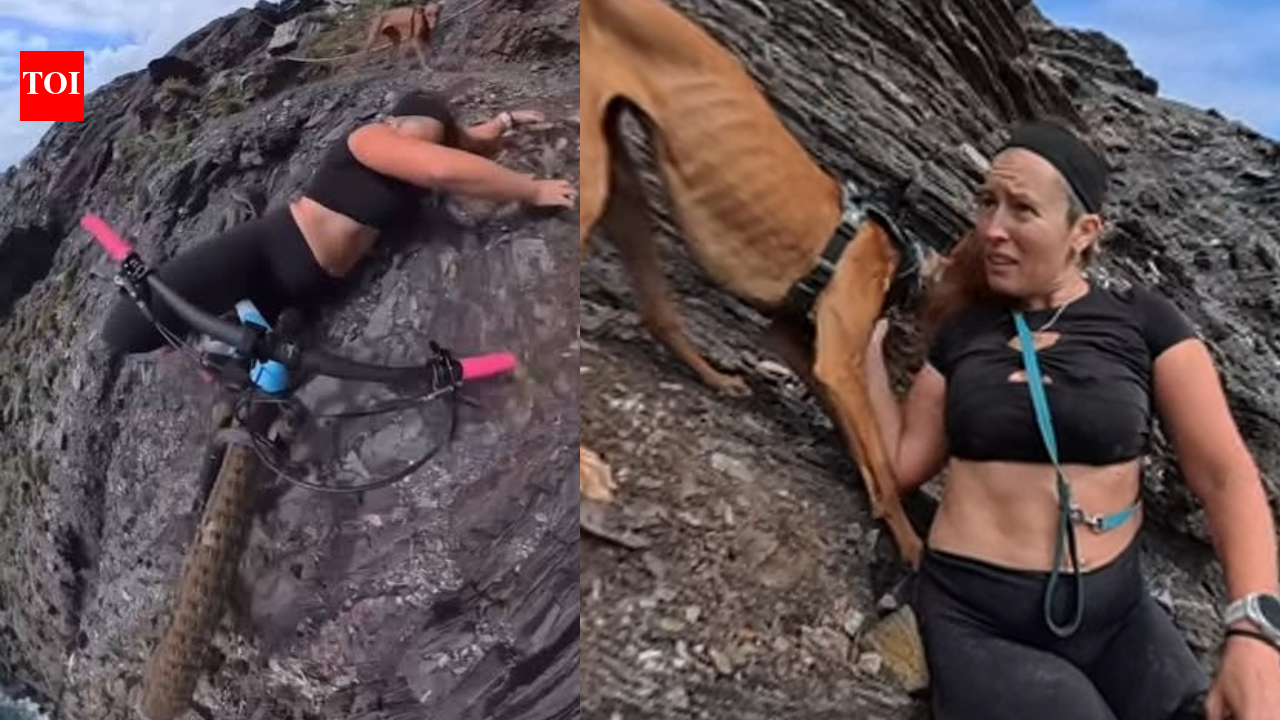 Who is Cecilia Sopeña? Spanish cyclist trends online after viral bike ride video shows near fall from dangerous mountain cliff