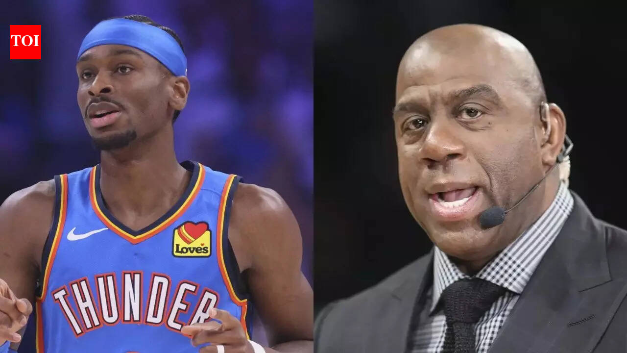 Lakers legend Magic Johnson sends heartfelt message for OKC Thunder star Shai Gilgeous-Alexander following his record-breaking feat