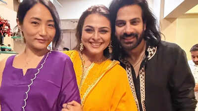 Bigg Boss 18’s Shilpa Shirodkar, Karan Veer Mehra and Chum Darang reunite; share wholesome pictures