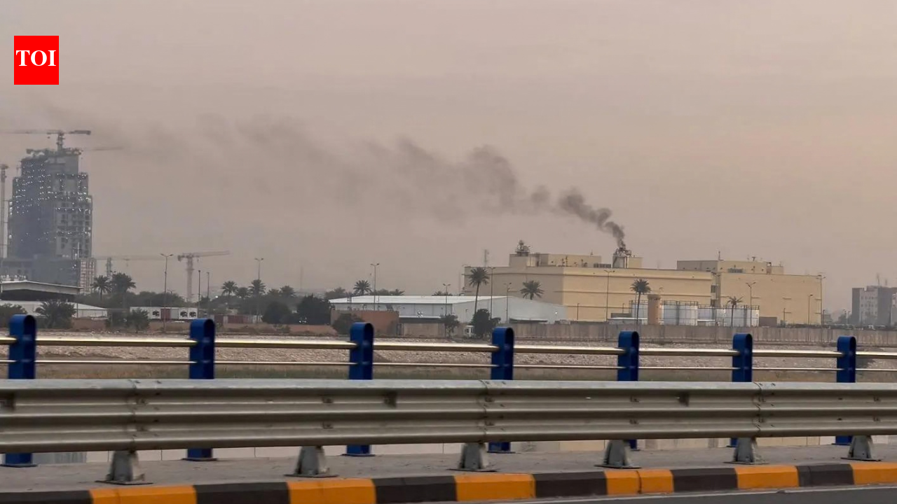 Watch: Iran strikes US embassy in Baghdad, smoke rises over compound