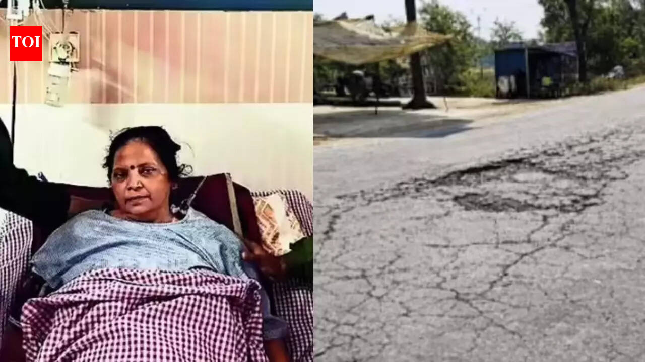 UP woman ‘revived’ by jolt on NH-74: NHAI says ‘no potholes’ on stretch but ground reality different