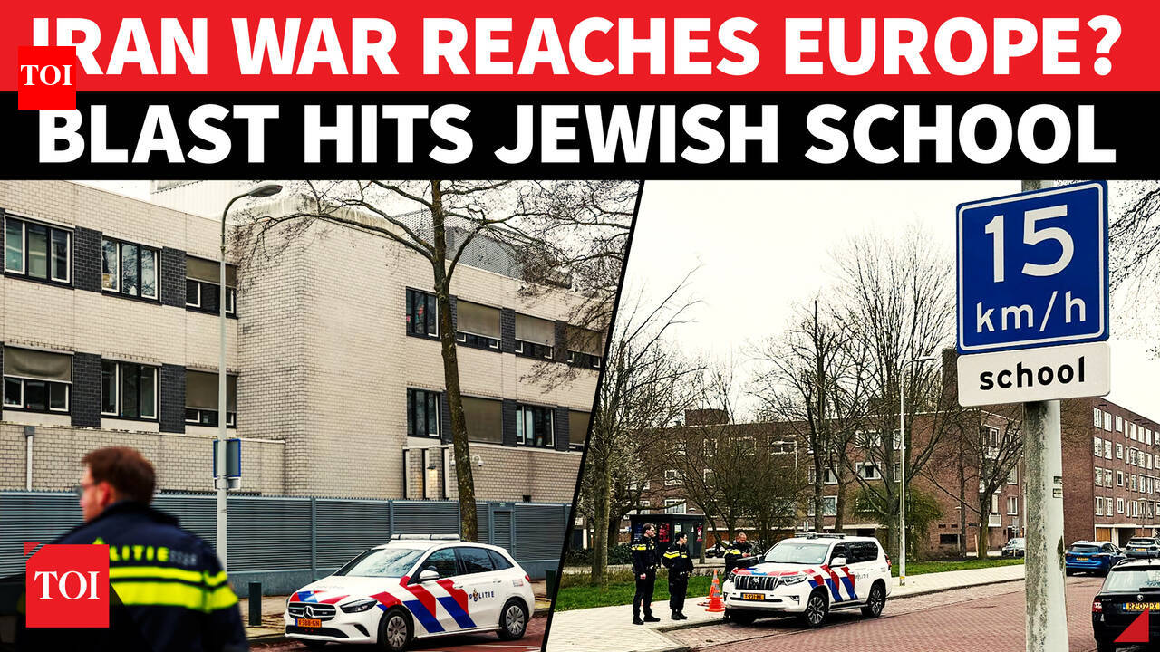 Iran War Reaches European Streets? Explosion Rocks Jewish School In Amsterdam | WATCH