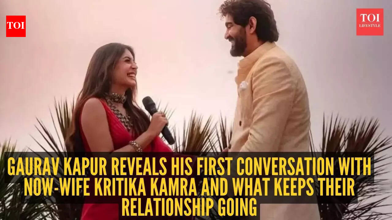 "We talked for an hour and it was...": Gaurav Kapur reveals his first conversation with now-wife Kritika Kamra and what keeps their relationship going