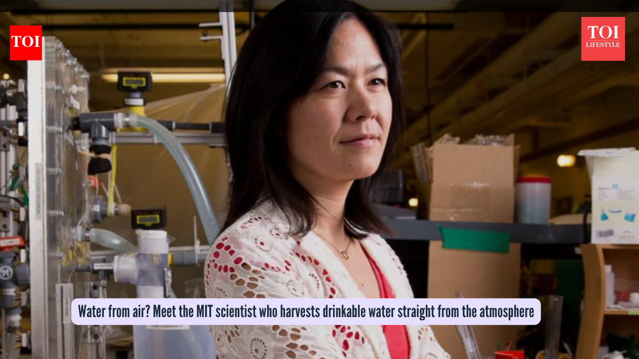 Water from air? Meet the MIT scientist who harvests drinkable water straight from the atmosphere