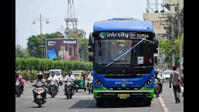 India’s first AQI-equipped buses rolled out on Vijayawada–Bengaluru route