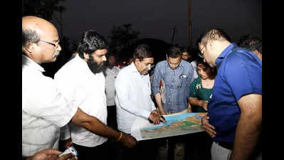 Minister Narayana reviews VMRDA master plan roads in Vizag