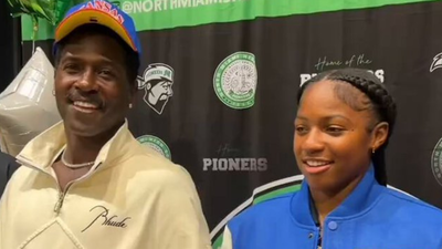 Who is Antonio Brown’s daughter Antanyiah Nyiah Brown? The high school sprint star who just signed with University of Kansas track