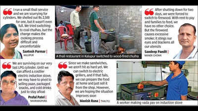 Gujarat: LPG shortage hits small food businesses hard