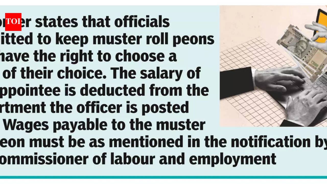 State paid Rs 1cr over 2 years for babus’ at-home peons