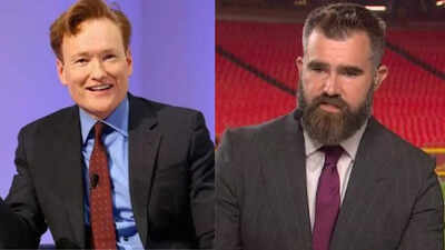 Conan O’Brien makes surprising 2026 promise after Jason Kelce invites him into Buffalo Bills Mafia flaming table tradition
