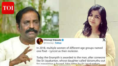 Chinmayi Sripada questions Vairamuthu’s Jnanpith honour; Reacts to Rajinikanth and Kamal Haasan’s praise