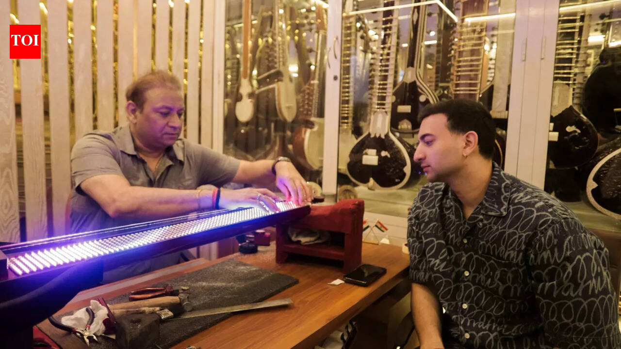 Rishab Rikhiram Sharma to debut India's first LED-powered electric sitar at his India tour