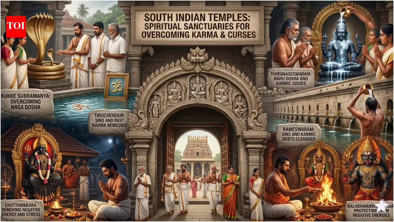 6 Temples in South India believed to remove curses, karma and doshas