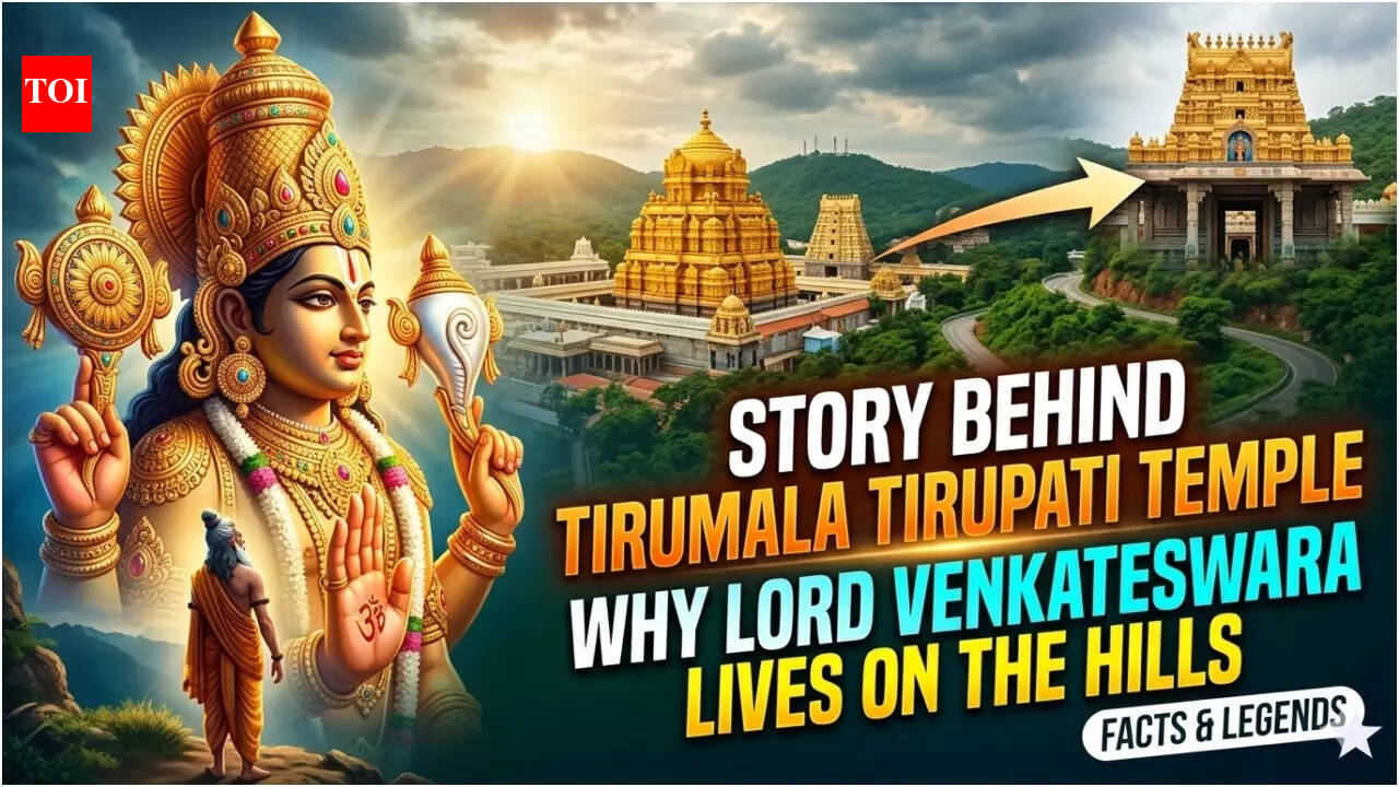 Story behind Tirumala Tirupati temple: Why Lord Venkateswara lives on the Tirumala hills